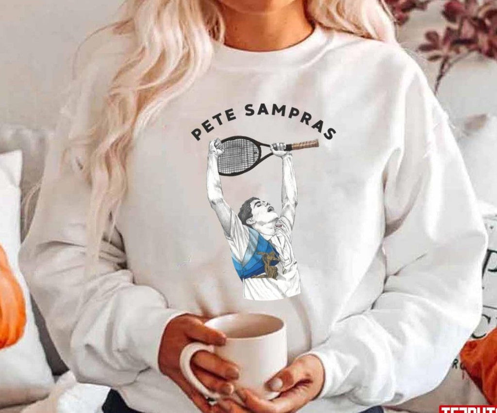 Pete Sampras The Tennis Winning Moment Unisex Hoodie