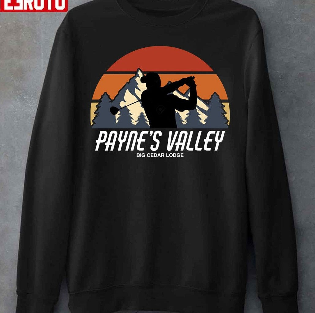 Paynes Valley Big Cedar Lodge Branson Missouri Tiger Woods Golf Course Unisex T-Shirt