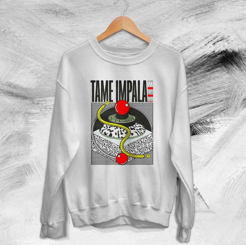 Tame Impala Us Tour 2019 Poster Kevin Parker Tame Impala Band Alternativeindie Band Unisex Sweatshirt