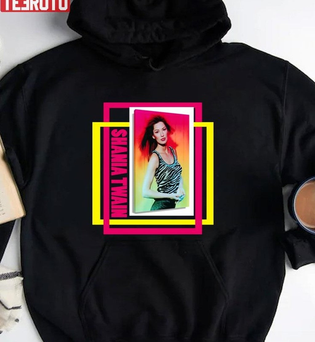Shania Love Shania Twain Retro Unisex T-shirt