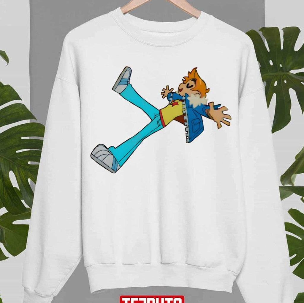 Scott Pilgrim Takes Off Floating Unisex Sweatshirt