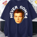 Never Gonna Face Rick Astley Unisex T-Shirt