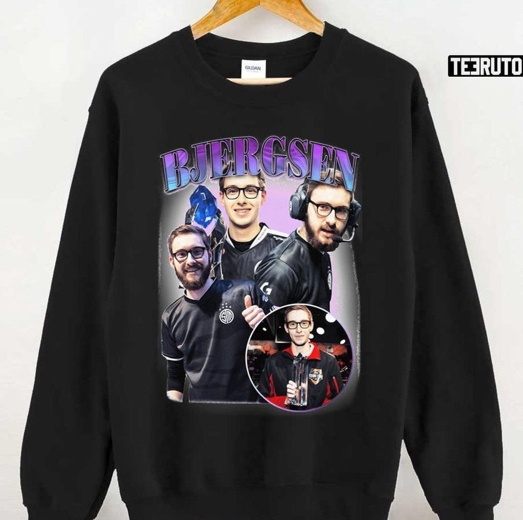 Bjergsen Lol Bootleg 90s Retro Signature Unisex T-Shirt