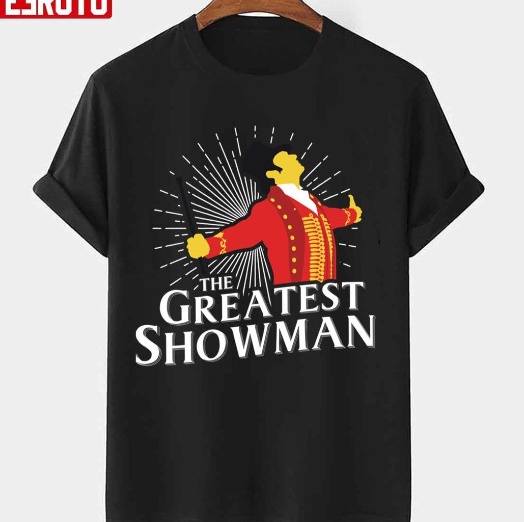 The Greatest Showman Hugh Jackman Fanart Unisex T-shirt