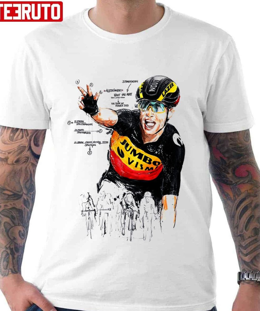 Belgian Racer Wout Van Aert Unisex T-Shirt