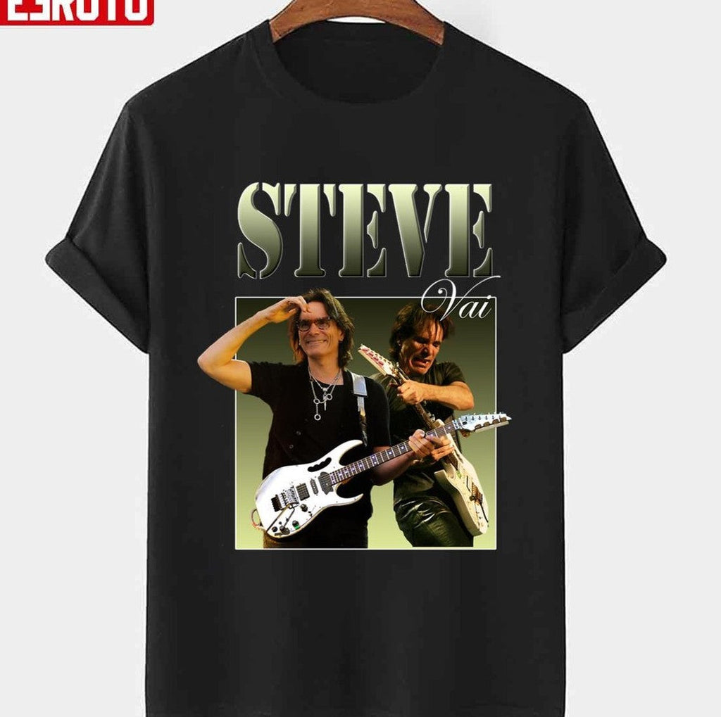 Steve Vai Guitarist Homepage Graphic Unisex T-shirt