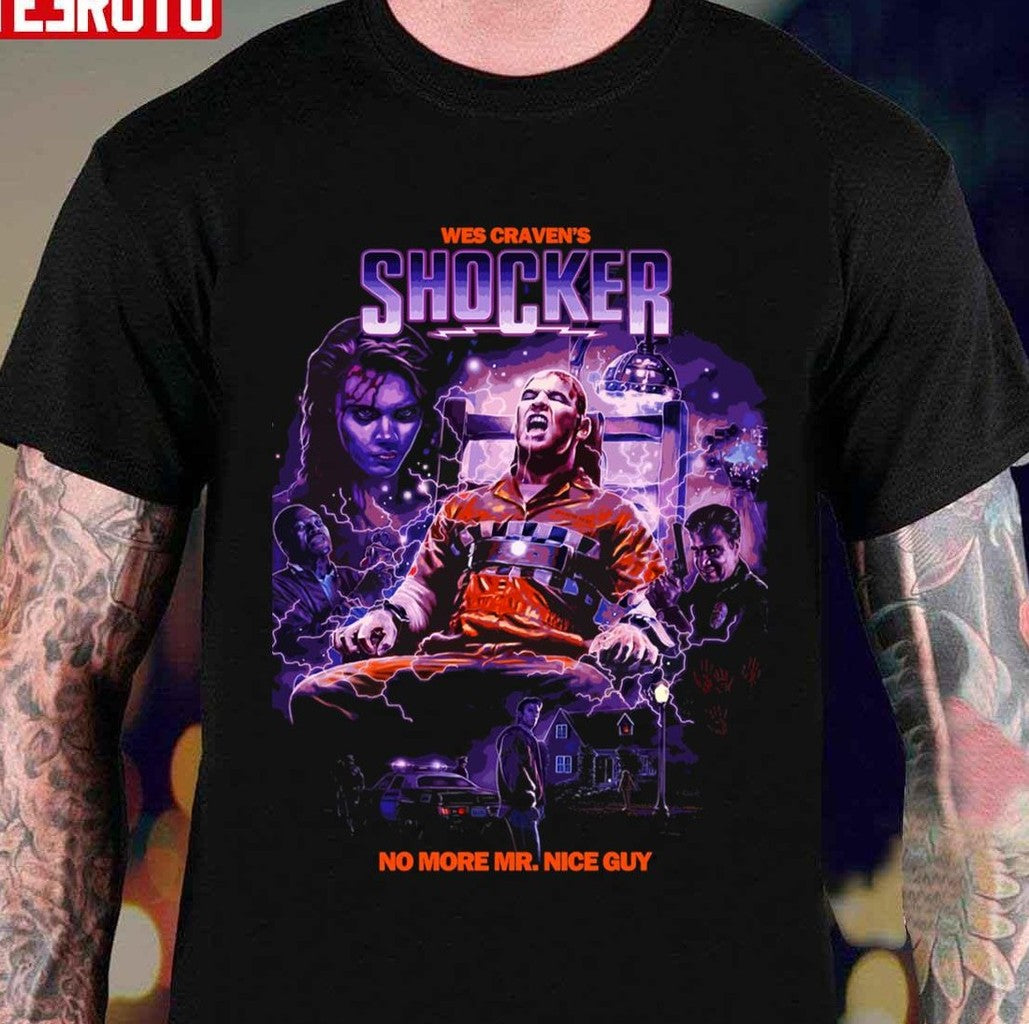 No More Mr Nice Guy Shocker Halloween Unisex T-Shirt