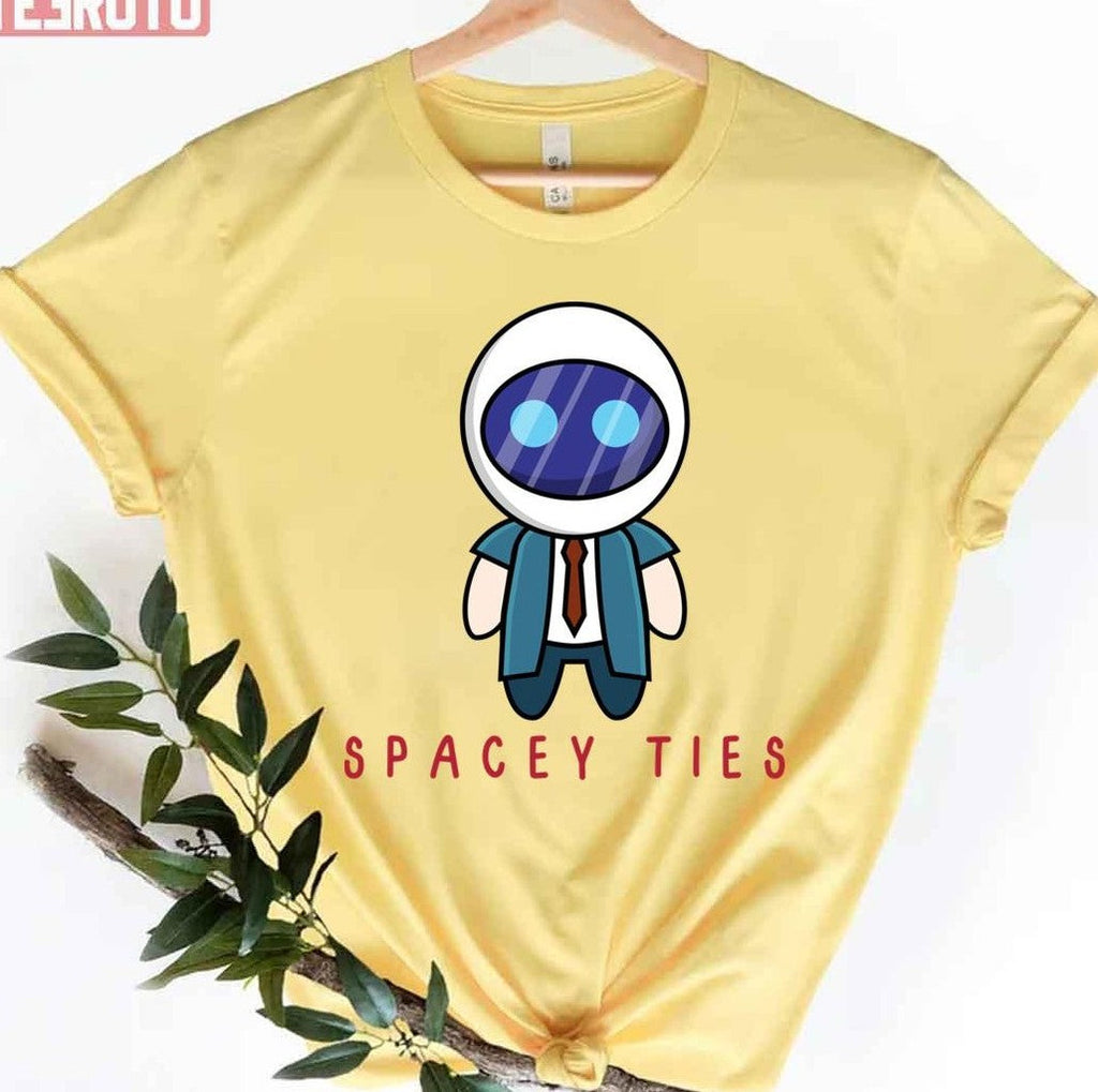 Spacey Ties Astronaut Puns Astronaut Quotes Unisex T-Shirt