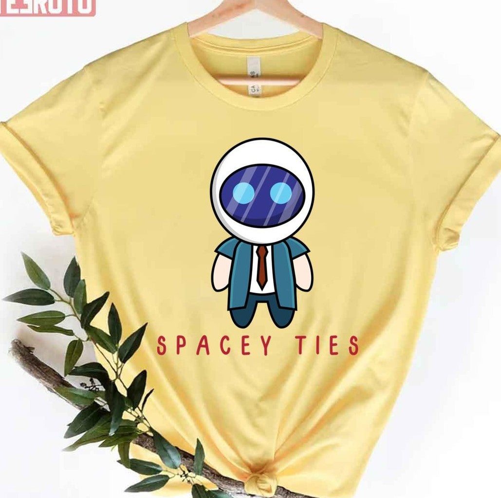 Spacey Ties Astronaut Puns Astronaut Quotes Unisex T-Shirt