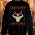 Reindeer This Is My Christmas Pajama Shirt Unisex Sweatshirt