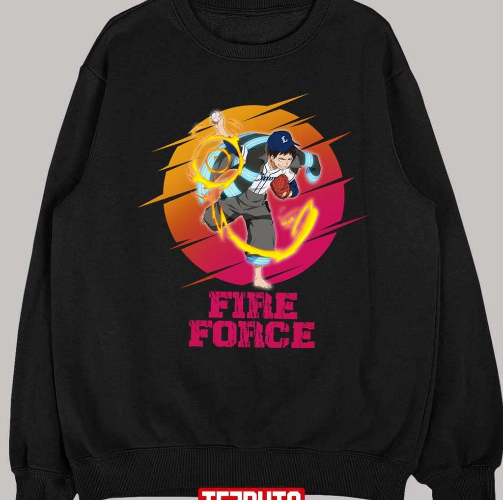 Shinra Kusakabe Sport Characters Sunset Unisex T-Shirt