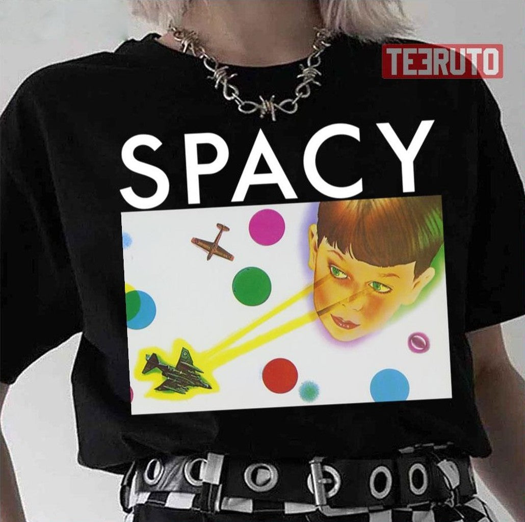 Spacy Tatsuro Yamashita Black Unisex T-Shirt