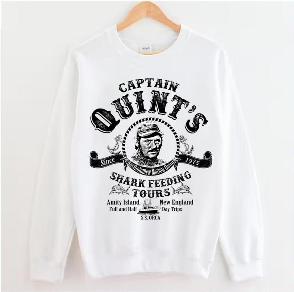 Quints Shark Feeding Tours Unisex Hoodie