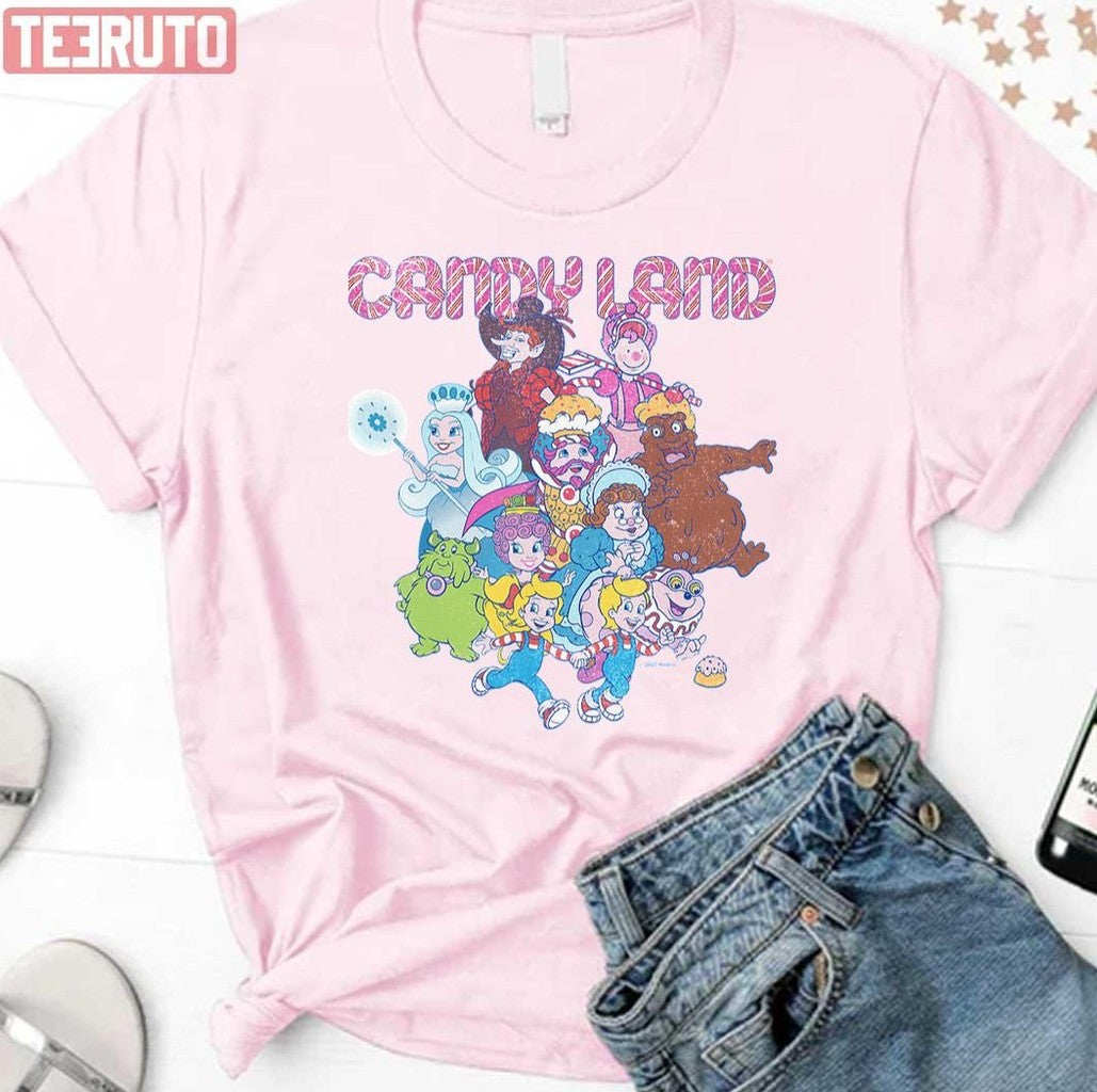 New Design Candy Land Group Shot Logo Unisex T-Shirt