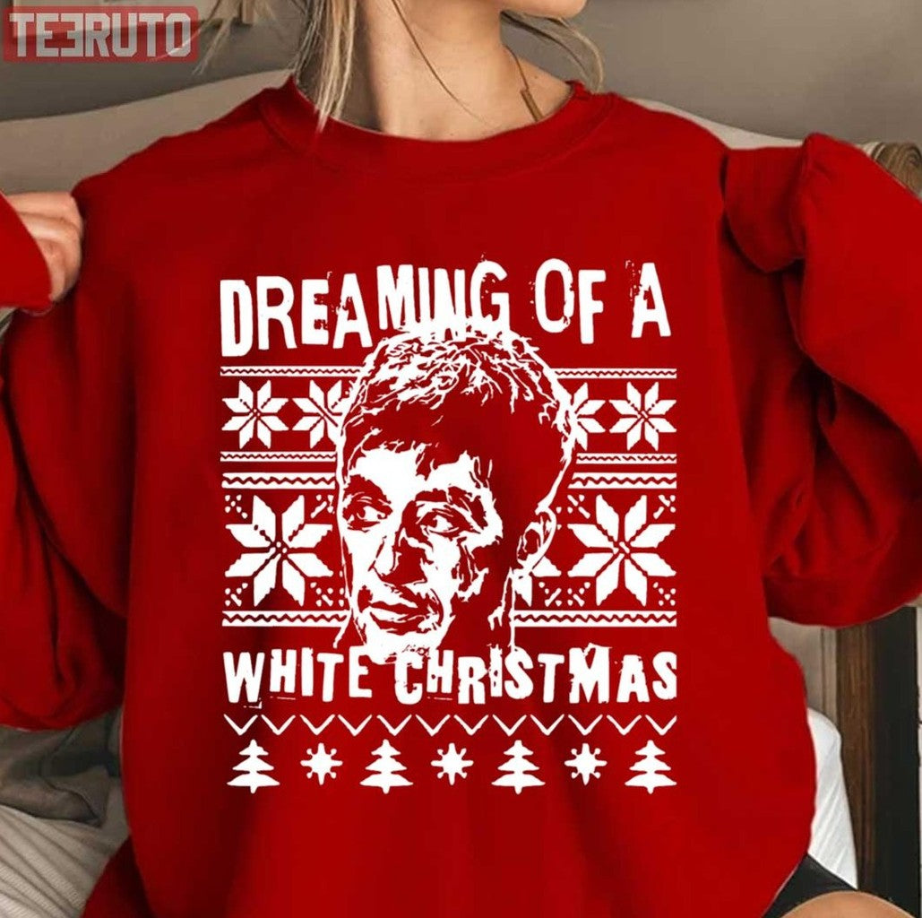 Scarface Christmas Print Unisex Sweatshirt