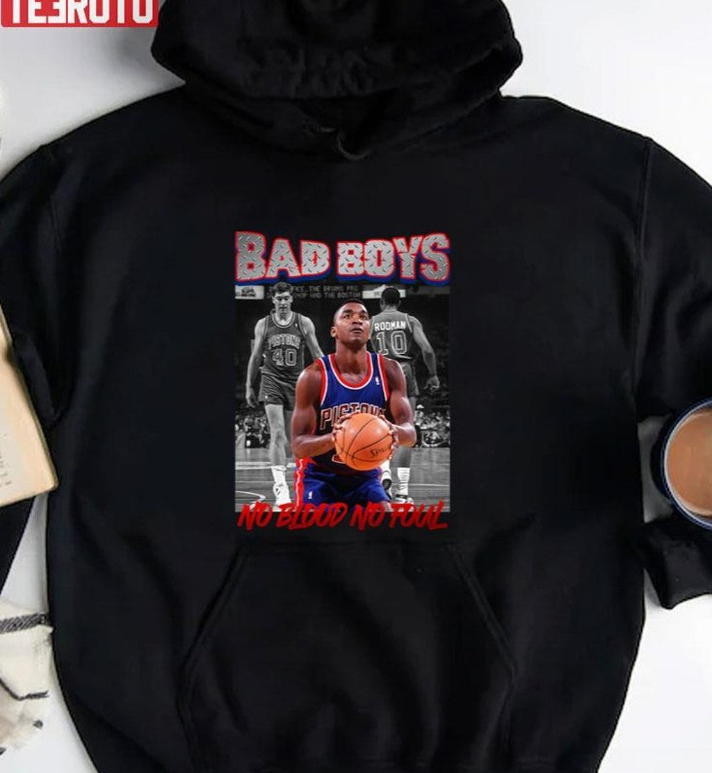 Bad Boy Pistons No Blood No Foul Unisex T-Shirt