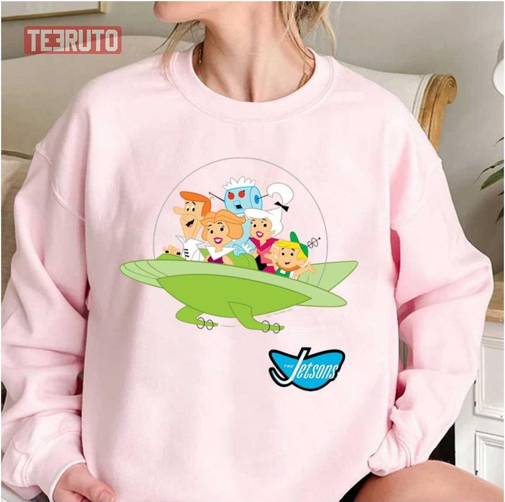 The Family Flying Car The Jetsons Unisex T-Shirt