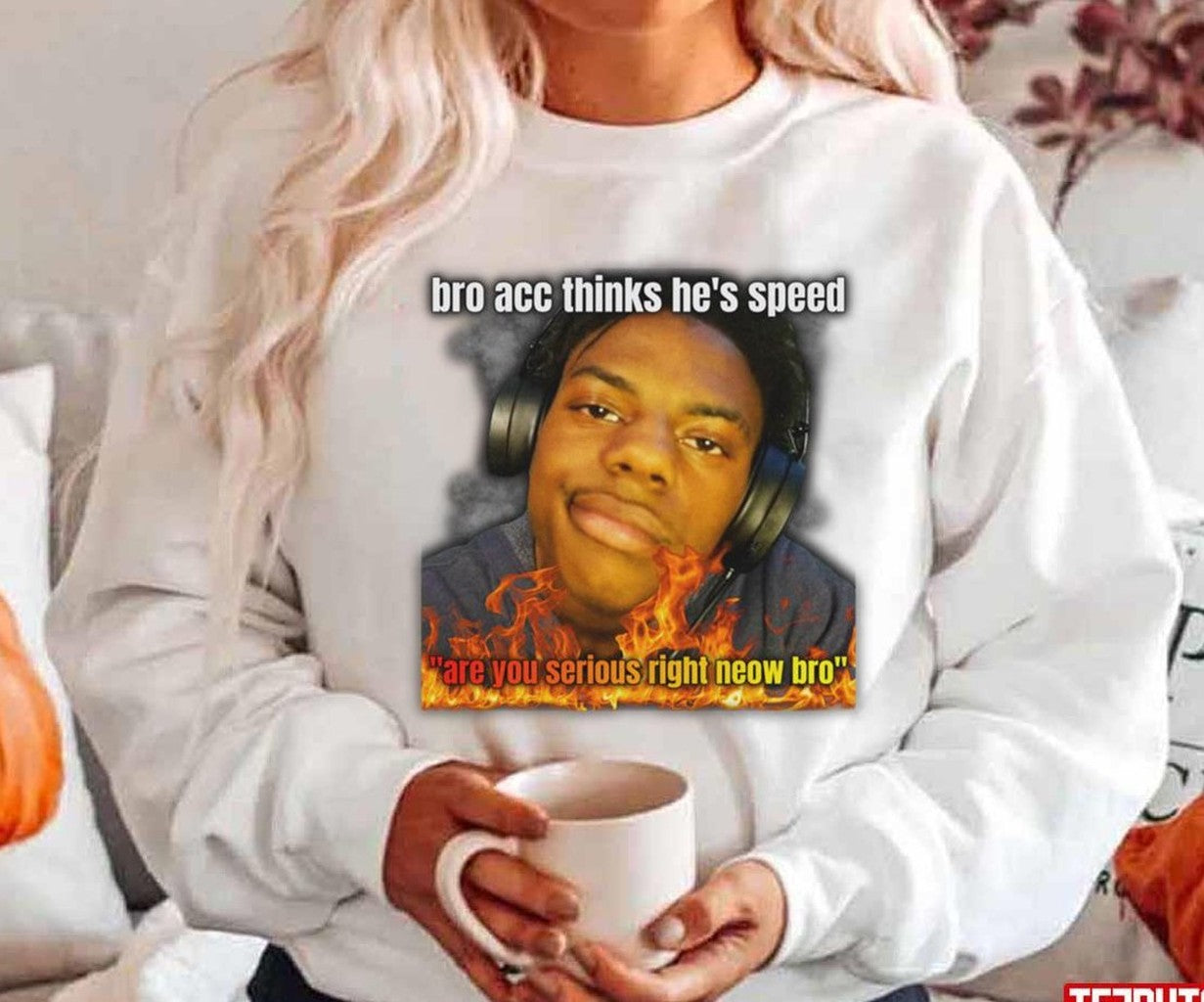 Are You Serious Right Neow Bro Ishowspeed Unisex Hoodie