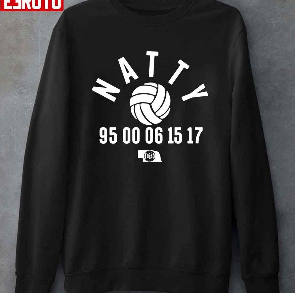 Natty Volleyball Vintage Style Unisex T-Shirt