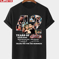 42 Years Of 1978 2020 Grease Musical Romantic Movie Funny Danny Zúkó Sandy Olsson Black Unisex T-shirt