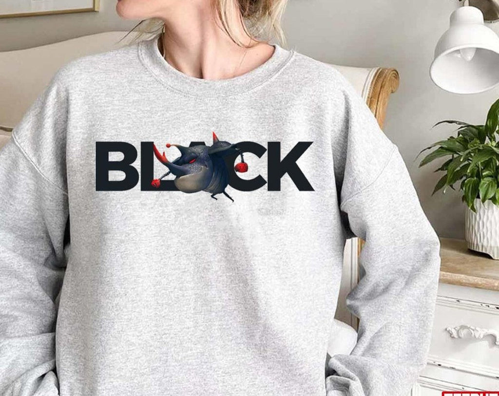 Black Art Larva Animation Unisex Sweatshirt