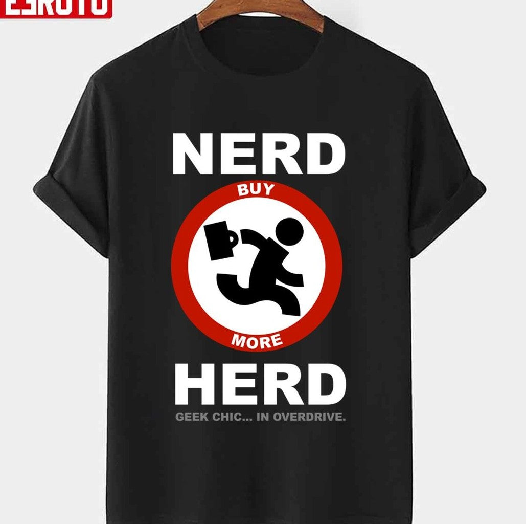 Nerd Herd Geek Chic In Overdrive Chuck Tv Series Unisex Sweatshirt