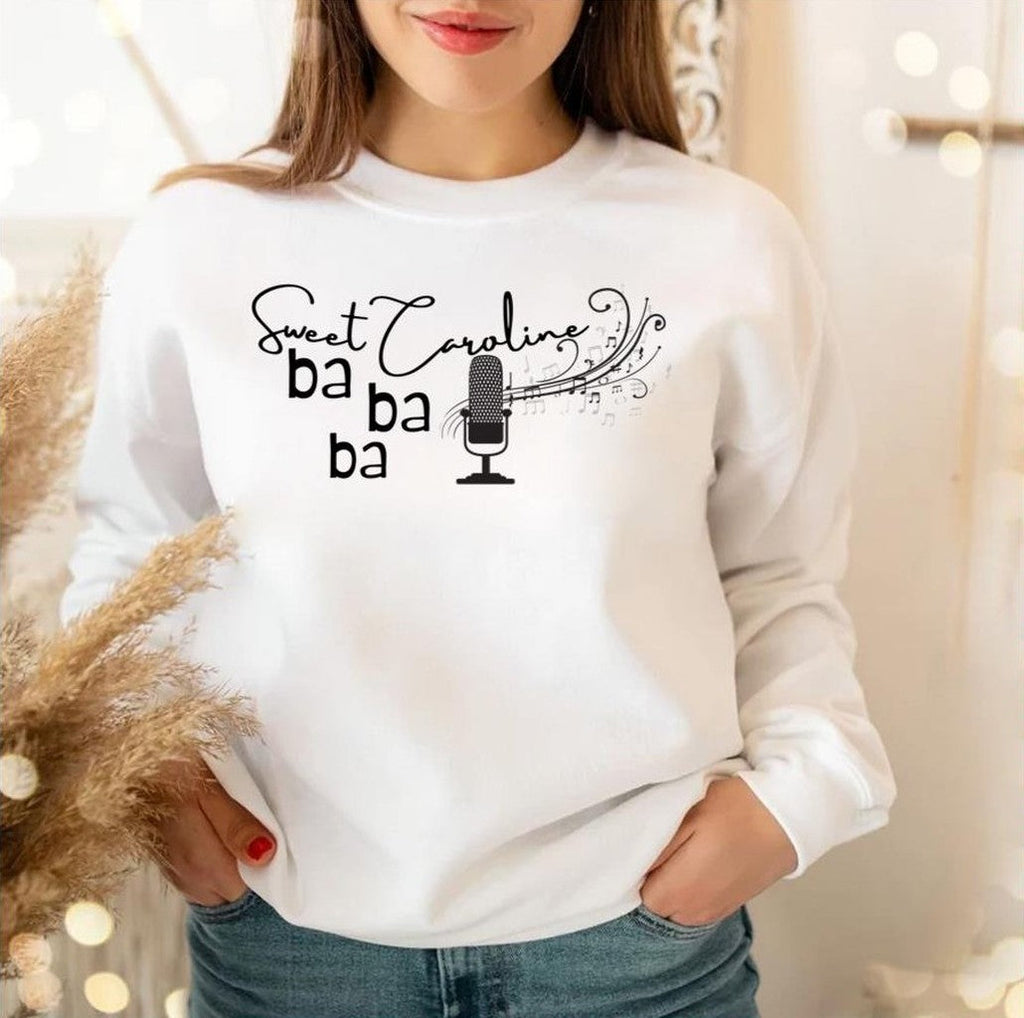 Neil Diamond Sweet Caroline Ba Ba Ba Unisex Sweatshirt