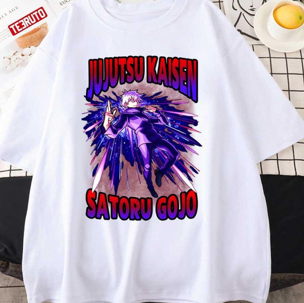 Sensei Gojo Satoru Jujutsu Kaisen 0 The Movie Unisex T-Shirt