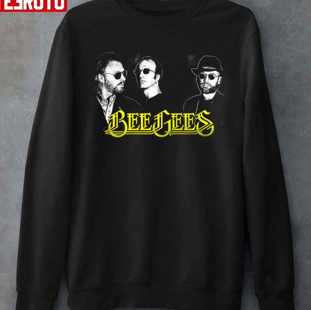 Artistic Retro Bee Gees Band Unisex T-Shirt