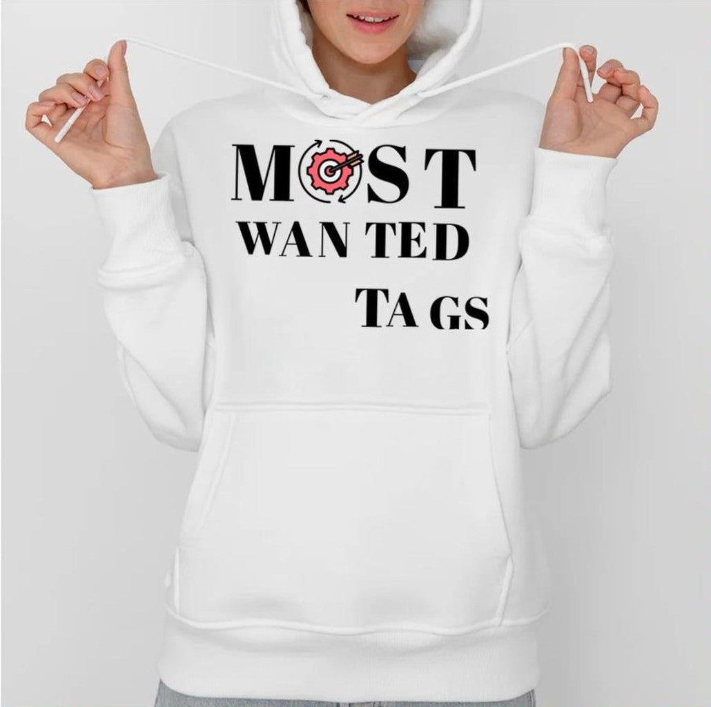 Most Wanted Tags Unisex Sweatshirt