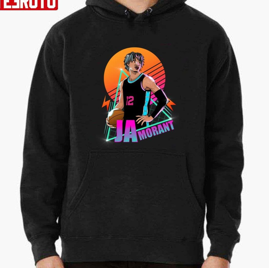 Sunset Retro Ja Morant Basketball Fanmade Unisex T-Shirt