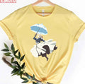 Parasol Minimalist Art Violet Evergarden Unisex T-Shirt