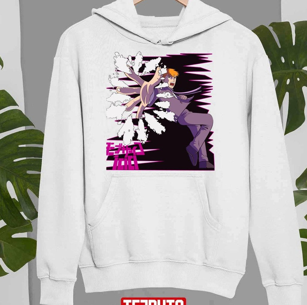 Arataka Reigen Salt Splash Mob Psycho 100 Second Model Unisex Sweatshirt