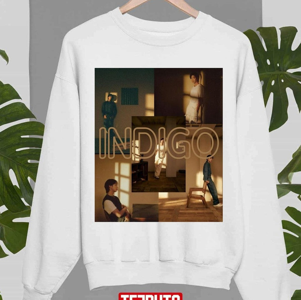 Photoshoot Rm Indigo Poster BTS Namjoon Unisex Sweatshirt
