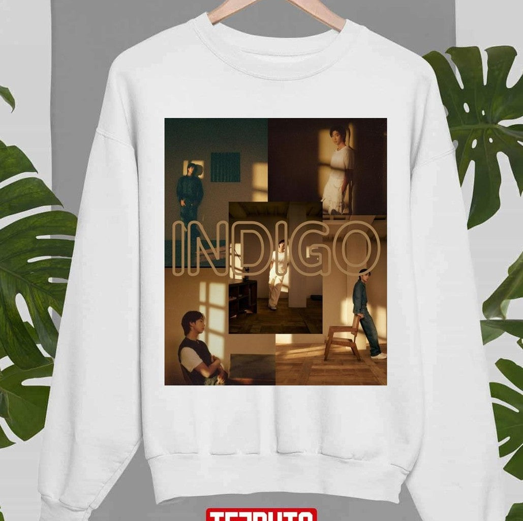 Photoshoot Rm Indigo Poster BTS Namjoon Unisex Sweatshirt