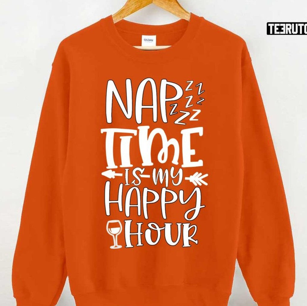 Nap Time Is My Happy Hour Women T-Shirt