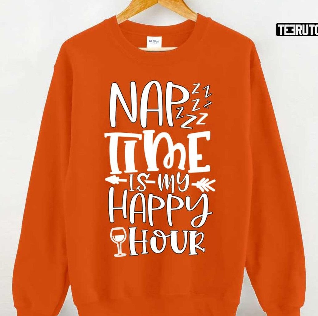 Nap Time Is My Happy Hour Women T-Shirt