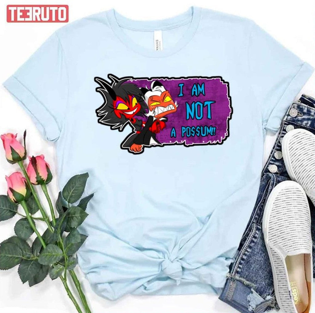 Moxxie Millie Not A Possum Helluva Boss Unisex T-Shirt