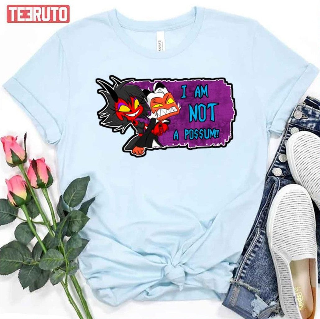 Moxxie Millie Not A Possum Helluva Boss Unisex T-Shirt