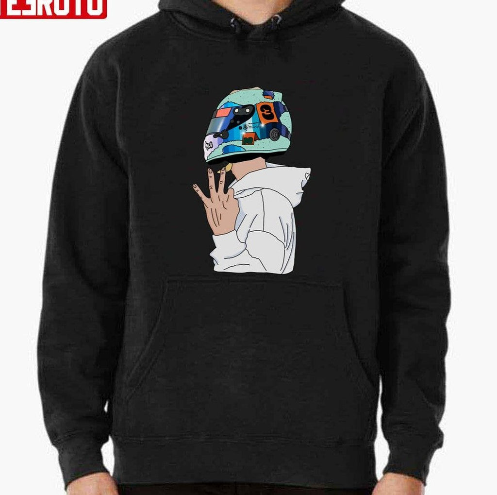 Number 3 Daniel Ricciardo F1 Art Unisex Sweatshirt