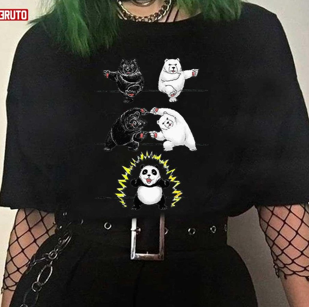 Panda Fusion Fullmetal Alchemist Fusion Unisex T-shirt