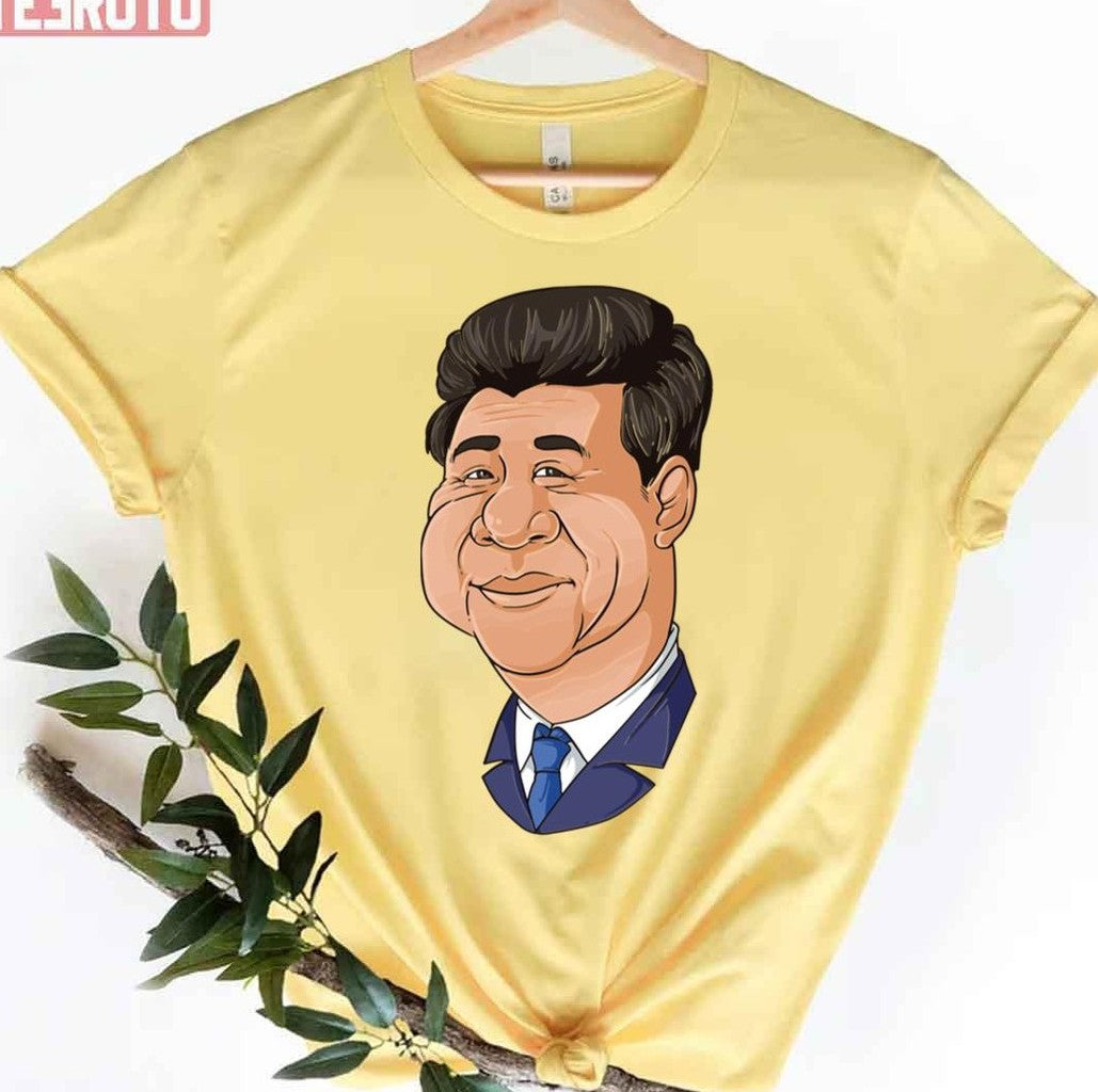 Politician Xi Jinping Caricature Unisex T-Shirt