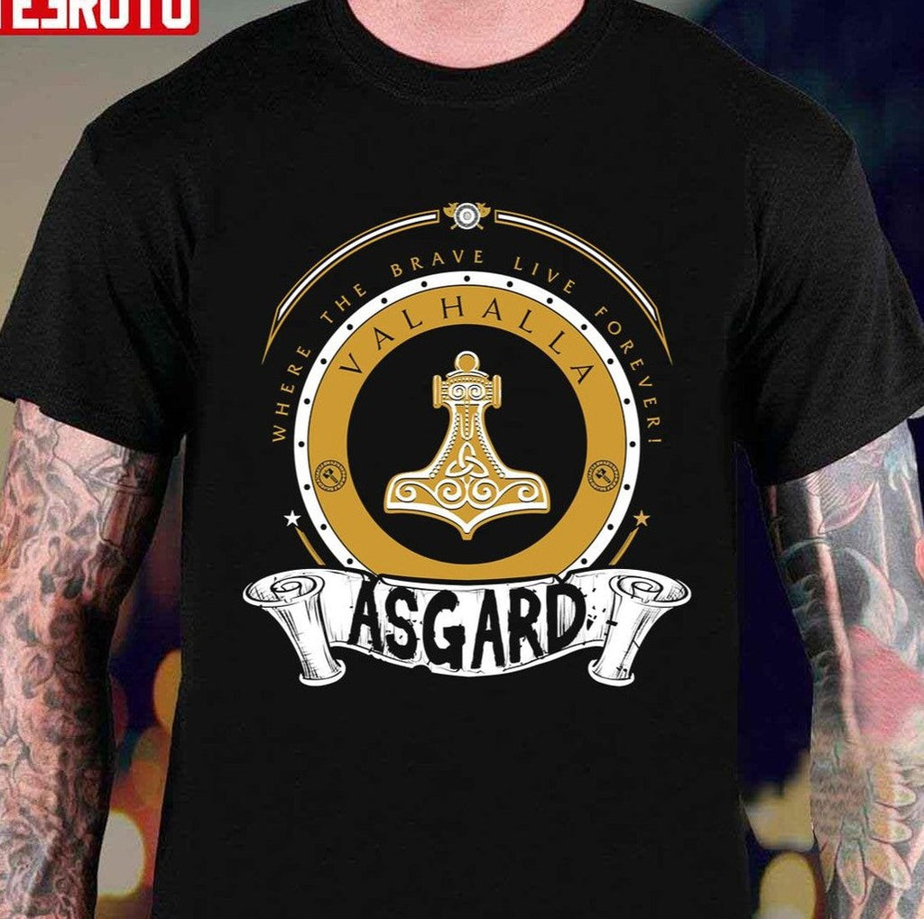 Asgard Where The Brave Live Forever SMITE Unisex Sweatshirt