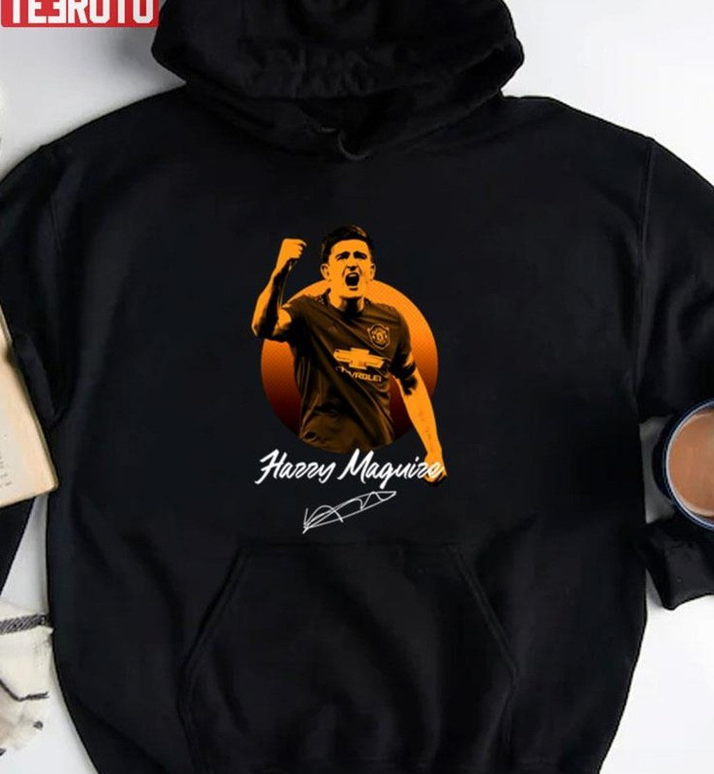 Sunset Design Harry Maguire Signature Unisex Sweatshirt
