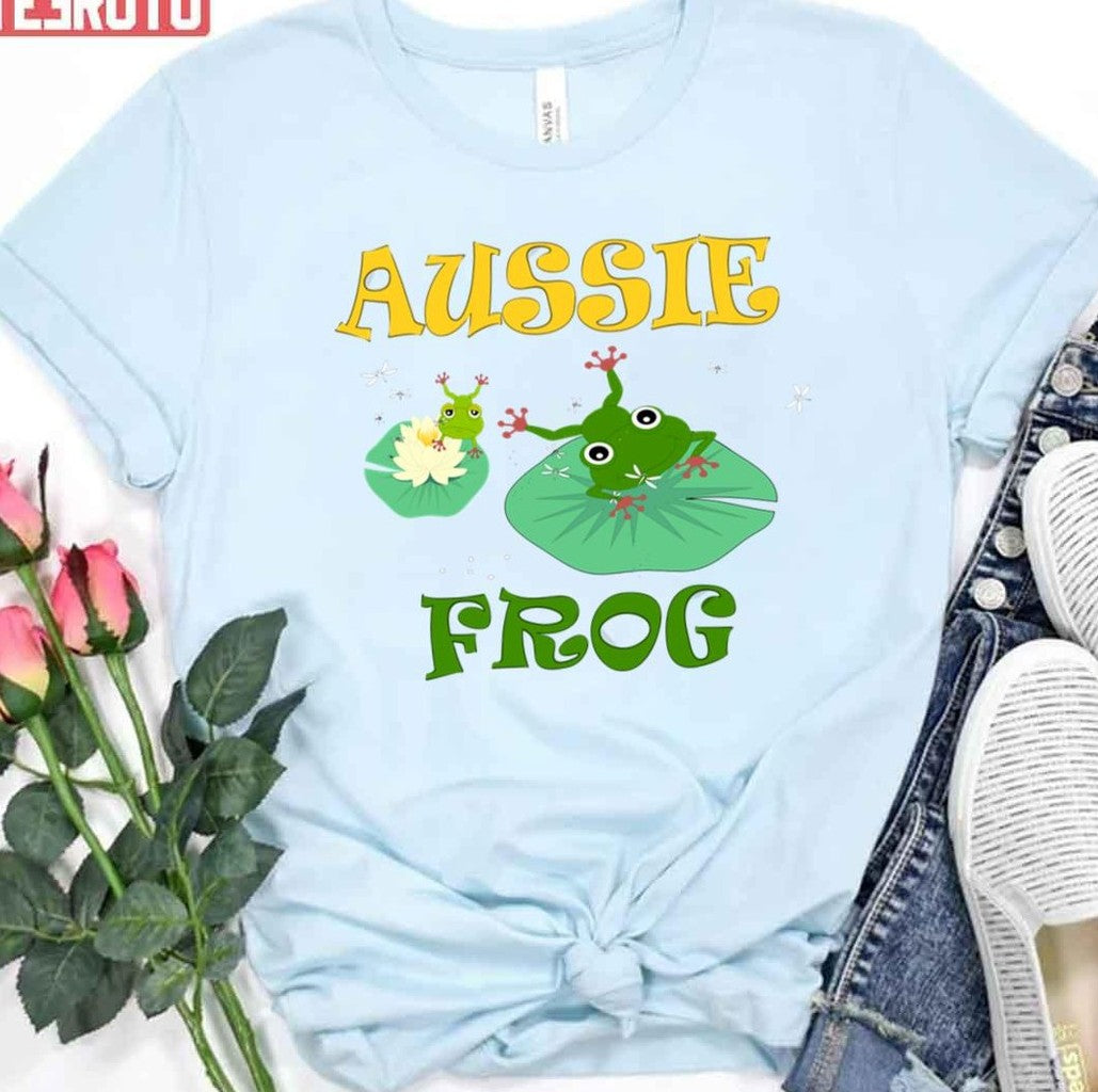 Aussie Frog Australian Tree Frog Let's Protect Our Frogshello Froggy Unisex T-Shirt