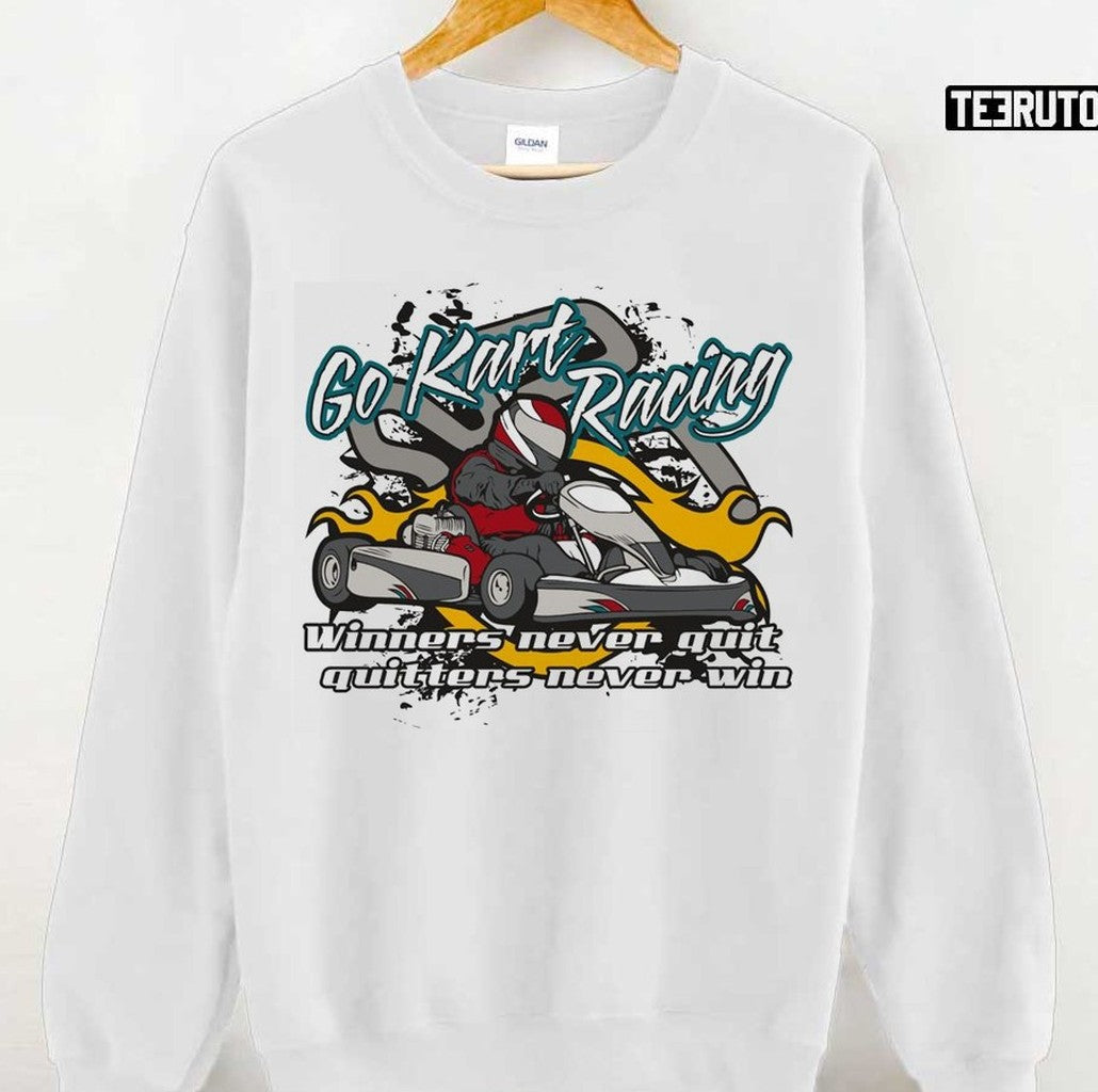 Racing Go Kart Winners Unisex Sweatshirt