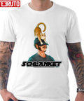 Schlanket Cat And Boy Unisex T-shirt