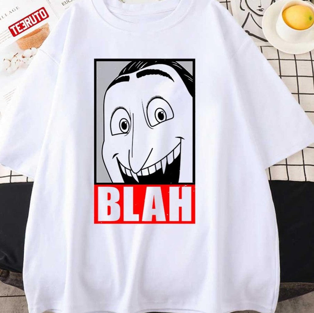 Obey The Count Blah Hotel Transylvania Unisex T-Shirt