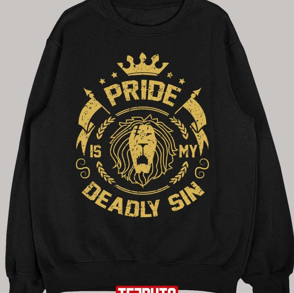 Pride Logo Design Seven Deadly Sins Unisex T-Shirt