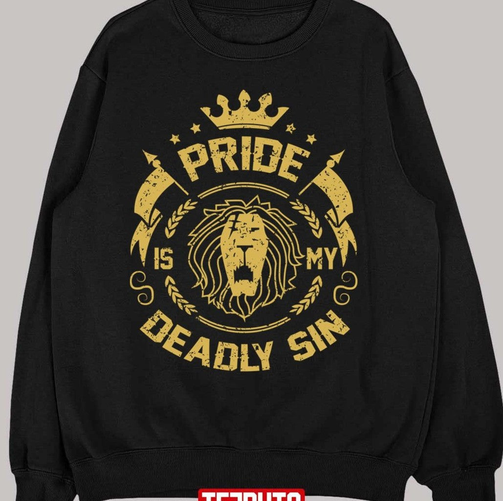 Pride Logo Design Seven Deadly Sins Unisex T-Shirt